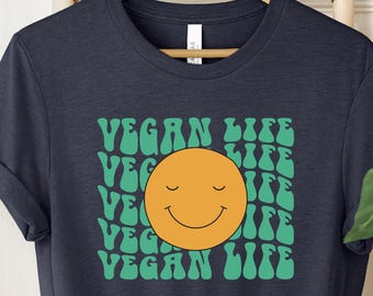 Vegan Day T-Shirt, Vegan Life Shirt, Plant Based Shirt, Be Kind Go Vegan Shirt, Earth Friendly Top, Animal Rights Shirt, Vegan Gifts