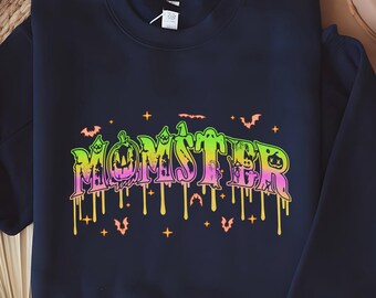 Momster Halloween Sweatshirt, Halloween Shirt, Halloween Gifts for Mom, Momster Shirt, Halloween Mom Shirt, Funny Halloween Shirt