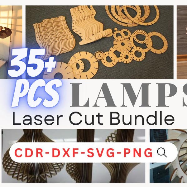 Laser Cut Lamp - Etsy