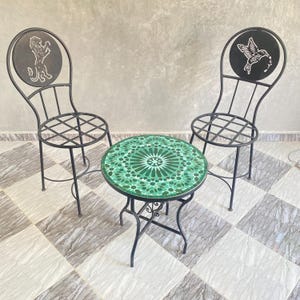 Handmade Moroccan Mosaic Table for outdoor