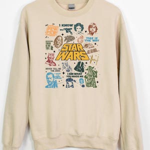 Disney World Family Sweatshirt, Funny Star Wars Sweatshirt, Disney Trip Gift,Star Wars A New Hope Sweatshirt, Retro Star Wars Tee,