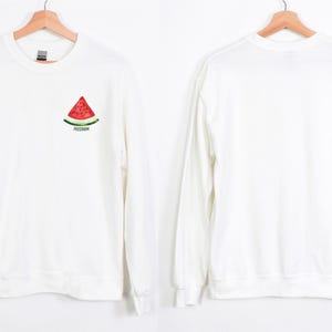 Freedom Watermelon Sweatshirt, Free Palestine Sweatshirt, Human Rights Sweatshirt, Stand With Palestine,Gaza Tee,Palestinian tee