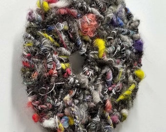 Chaos to Coherence: Small Circular Tapestry Weaving with Handspun Yarn -