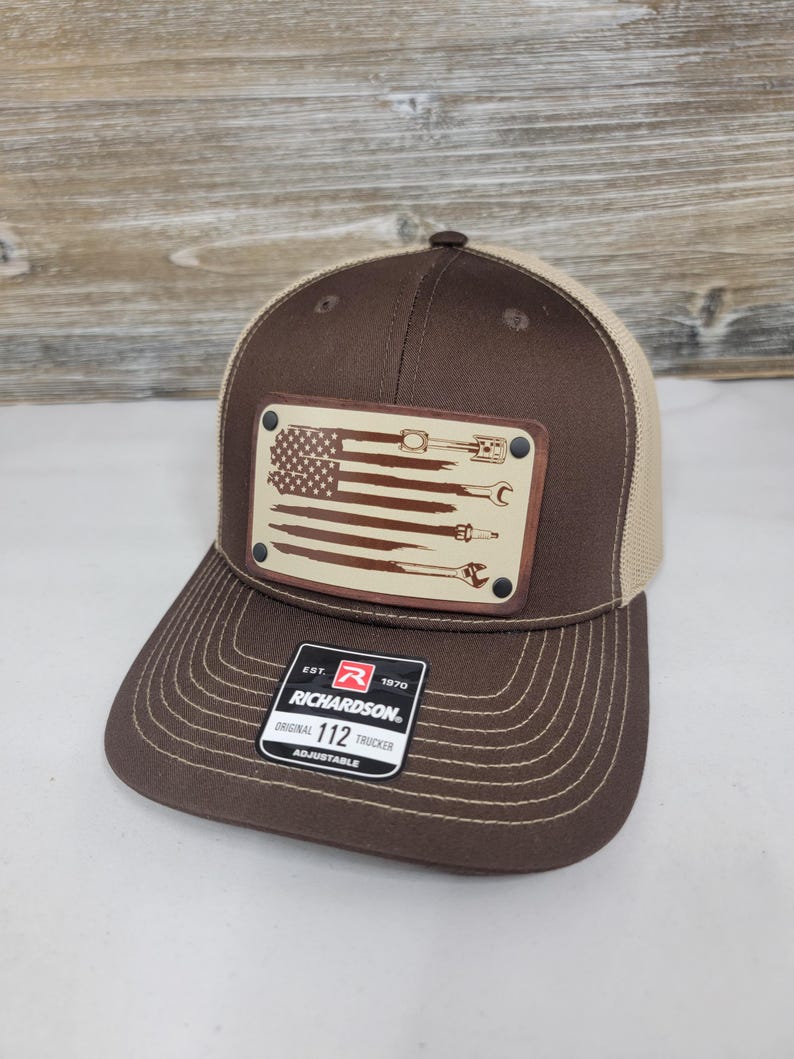 Mechanic Custom Snapback Trucker Hat - Etsy