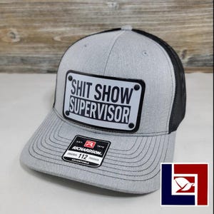 Shit Show Supervisor Custom Hat