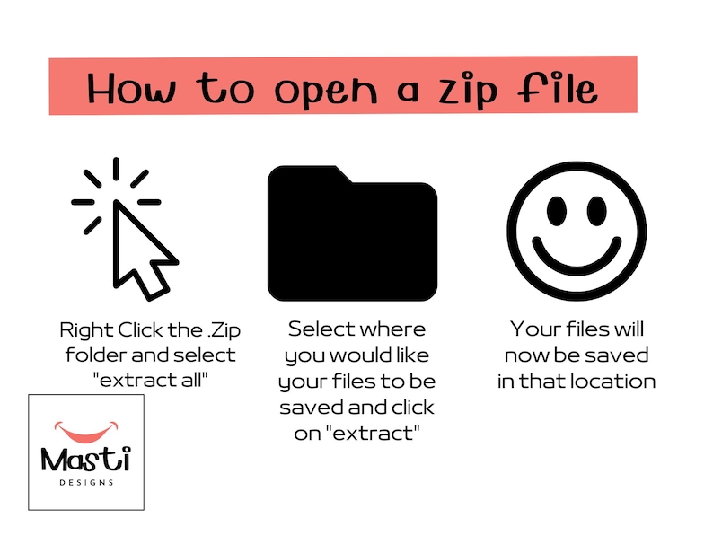 Printable Happy Birthday Fai Card | Instant Download | Multicolour ...