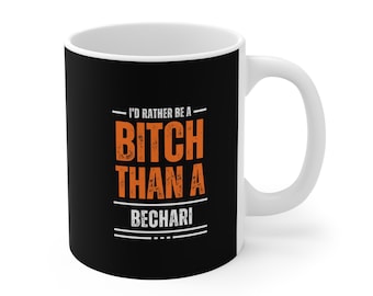 Mug, Empowering Feminist Coffee Cup, Inspirational Quote Tea Mug, Bitch Bechari Funny Office Gift, Indian lady gift, Desi female empowerment