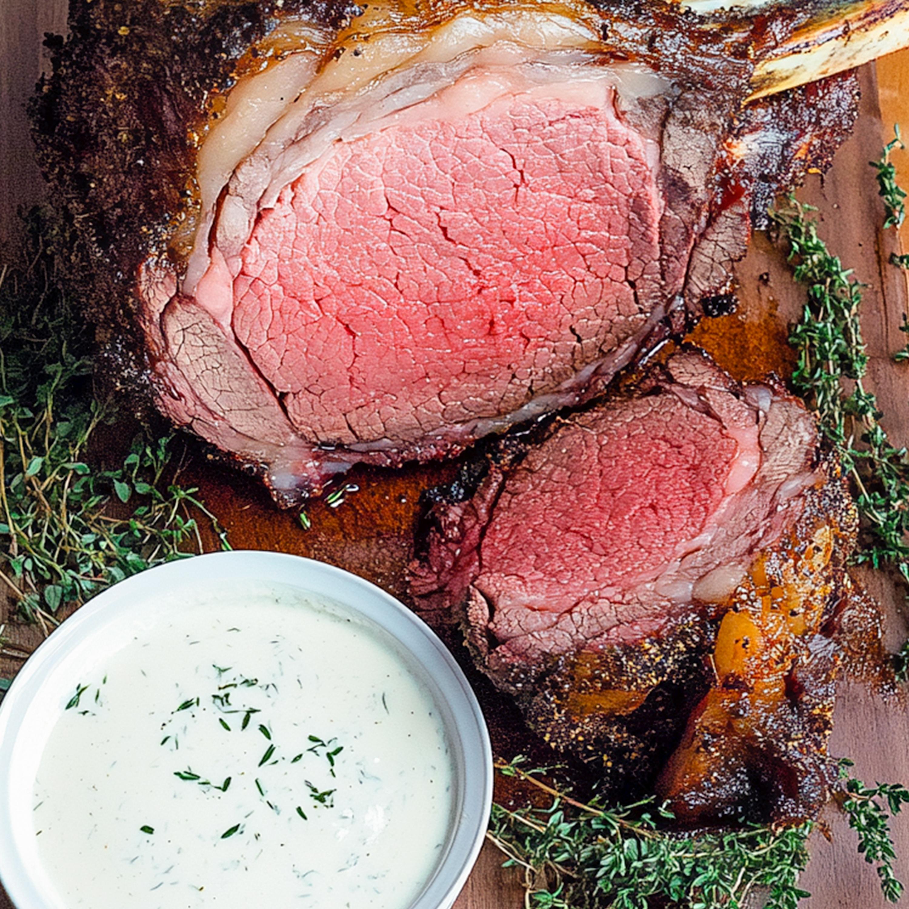 Rib Dinner Prime Rib Gravy Au Jus Ribeye Roast Recipe Prime Rib