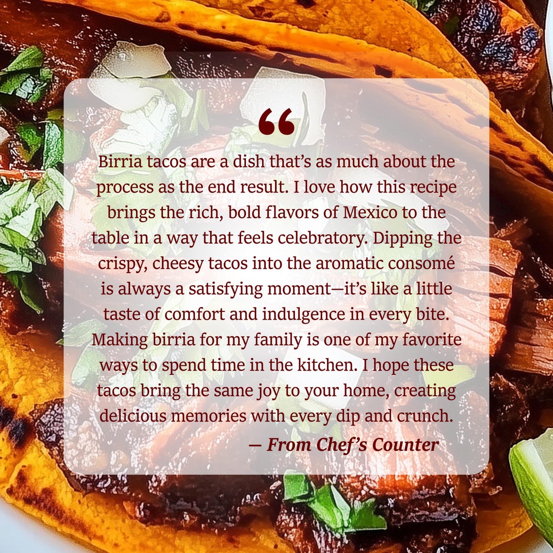 Best Recipe for Birria Tacos With Consomé, Taco Recipes, PDF Download ...