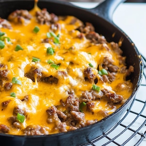 Best Recipe for Sausage Hash Brown Breakfast Skillet, PDF Download, Holiday Brunches, Weekend Brunch, Mother’s Day, Christmas, Easter