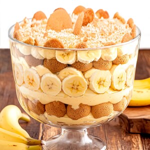 BEST RECIPE for Banana Pudding, PDF Download, Birthday Parties, Backyard BBQs, Holiday Parties, Easter, Mother’s Day, Fourth of July