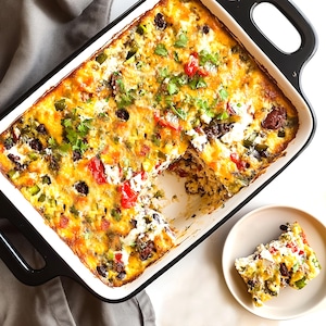 Best Breakfast Casserole Recipe, PDF Download, Appetizer Recipe, Brunch, Breakfast Bake, Christmas, Easter, Mother’s Day, New Year’s Day