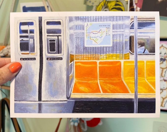 NYC Subway Art Print