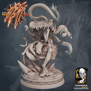 32mm Mimic Miniature | ABS-Like Resin Fantasy Monster | Perfect for DnD, Pathfinder, & Tabletop RPGs | Art by Javier &quot;Txiki&quot; Tejedor