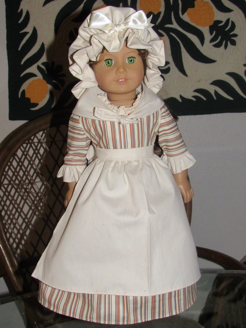 Felicity American Girl Doll Nightshift Nightgown Lappet Mob Cap ONLY PC