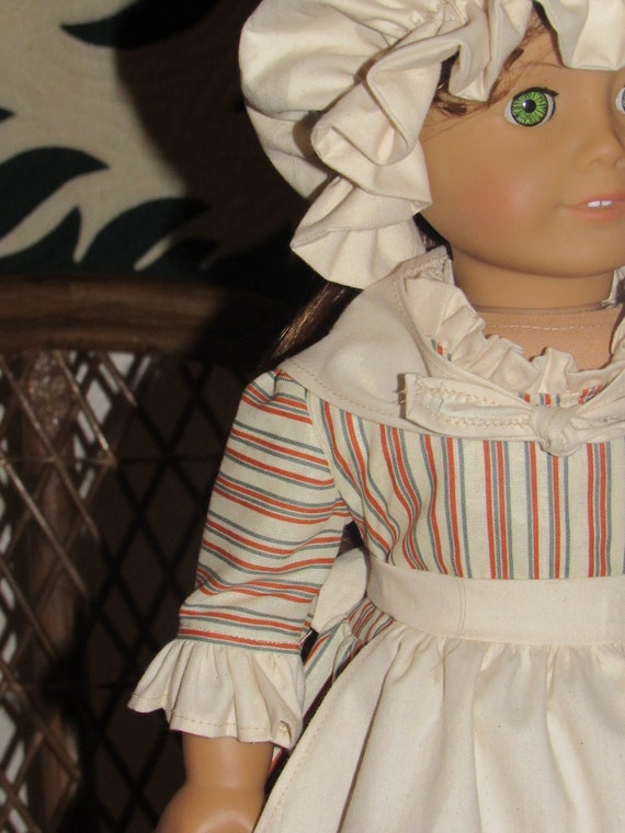 New American Girl Felicity MOP CAP From Workgown Work Gown Elizabath Marie-Grace