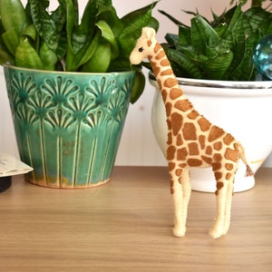 Giraffe Sewing Pattern PDF & SVG with Tutorial To Make Your Own Felt Animals