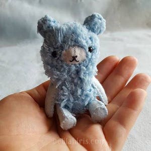 tiny adorable handmade bear sewing pattern