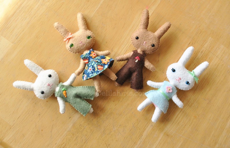 how to make a bunny doll