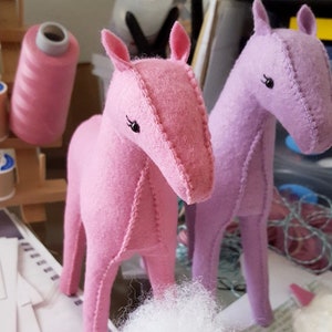 Stuffed Unicorn Pattern SVG PDF Felt Animal Sewing Pattern image 4