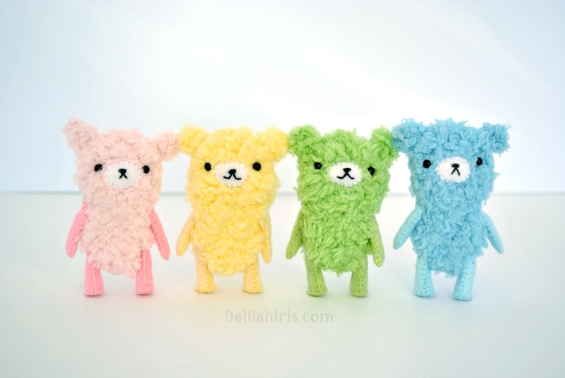 make your own tiny teddy bears