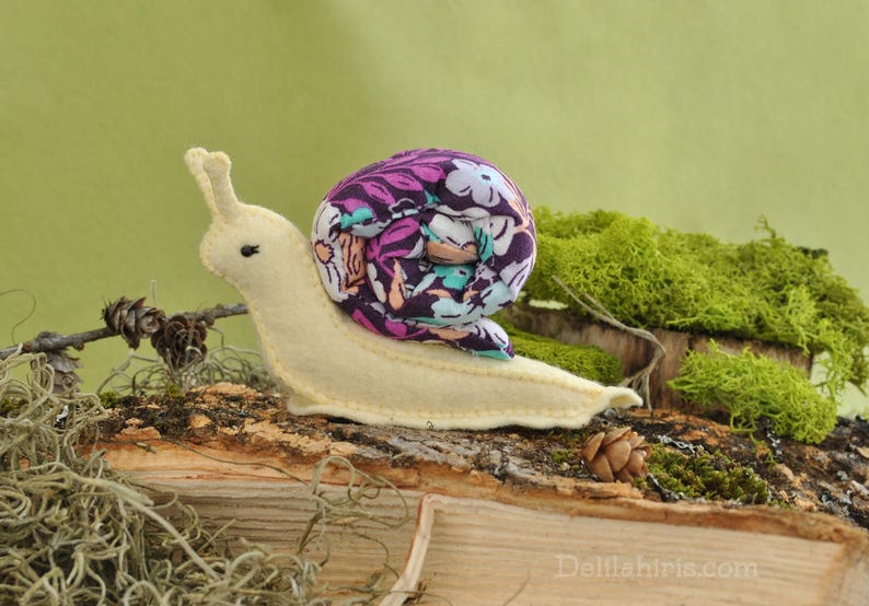 snail stuffed animal pattern