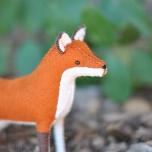 Fox ornament pattern