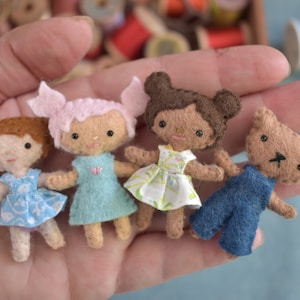 Handmade Miniature Dolls - MADE TO ORDER