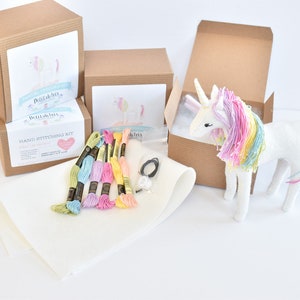 Unicorn Sewing Craft Kit Make Your Own Stuffed Unicorn. image 3