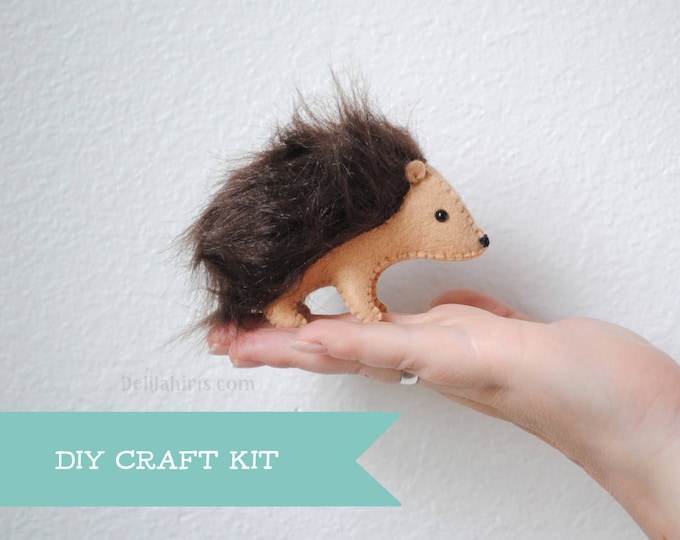 felt animal sewing kits