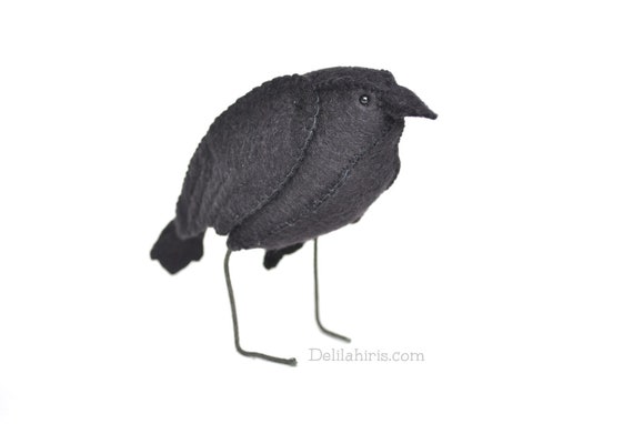 crow plush pattern