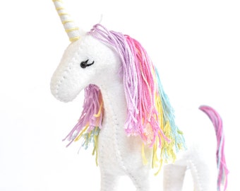 Unicorn Sewing Craft Kit * Make Your Own Stuffed Unicorn.