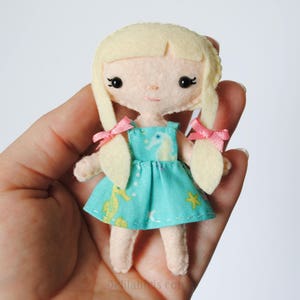 Felt Doll Pattern Printable Sewing Pattern PDF & SVG
