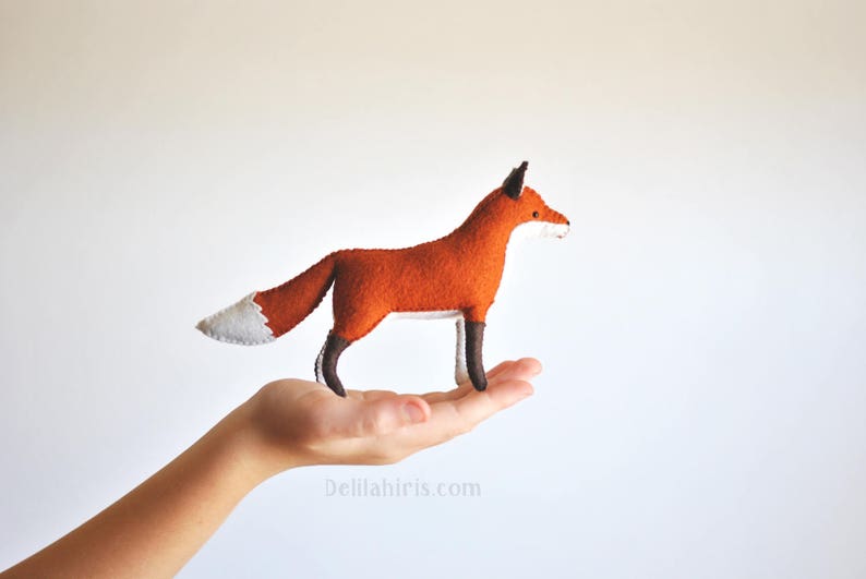 Felt fox pattern