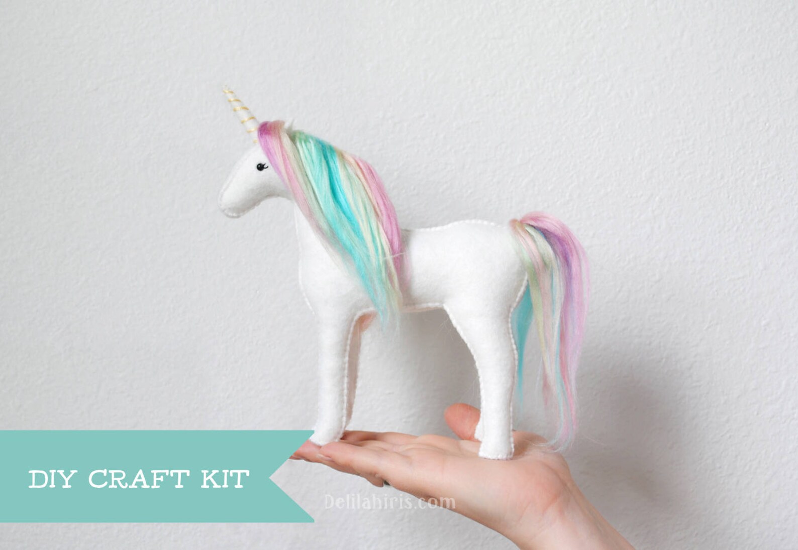 Unicorn Sewing Kit Make Your Own Stuffed Unicorn DIY Kit. Etsy
