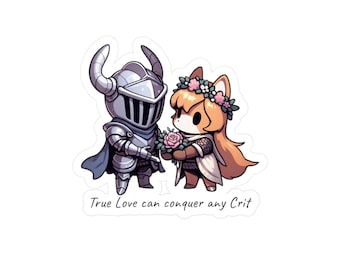 True Love Can Conquer Any Crit Vinyl Decal