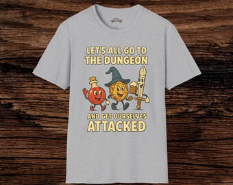 Let's All Go to the Dungeon Unisex SoftStyle T-Shirt