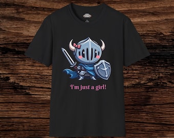 I'm Just a Girl Knight T-Shirt