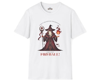 I Said I Cast Fireball! Unisex Softstyle T-Shirt