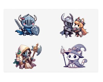 Adventurous Fantasy Sticker Sheets