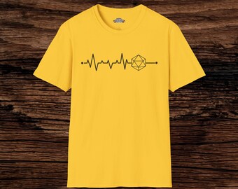 Heartbeat of the Game Unisex Softstyle T-Shirt