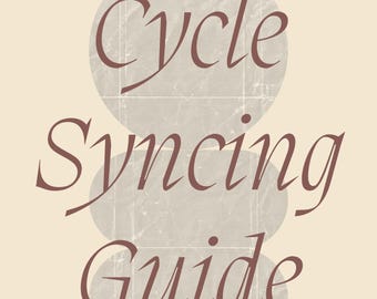Cycle Syncing Guide