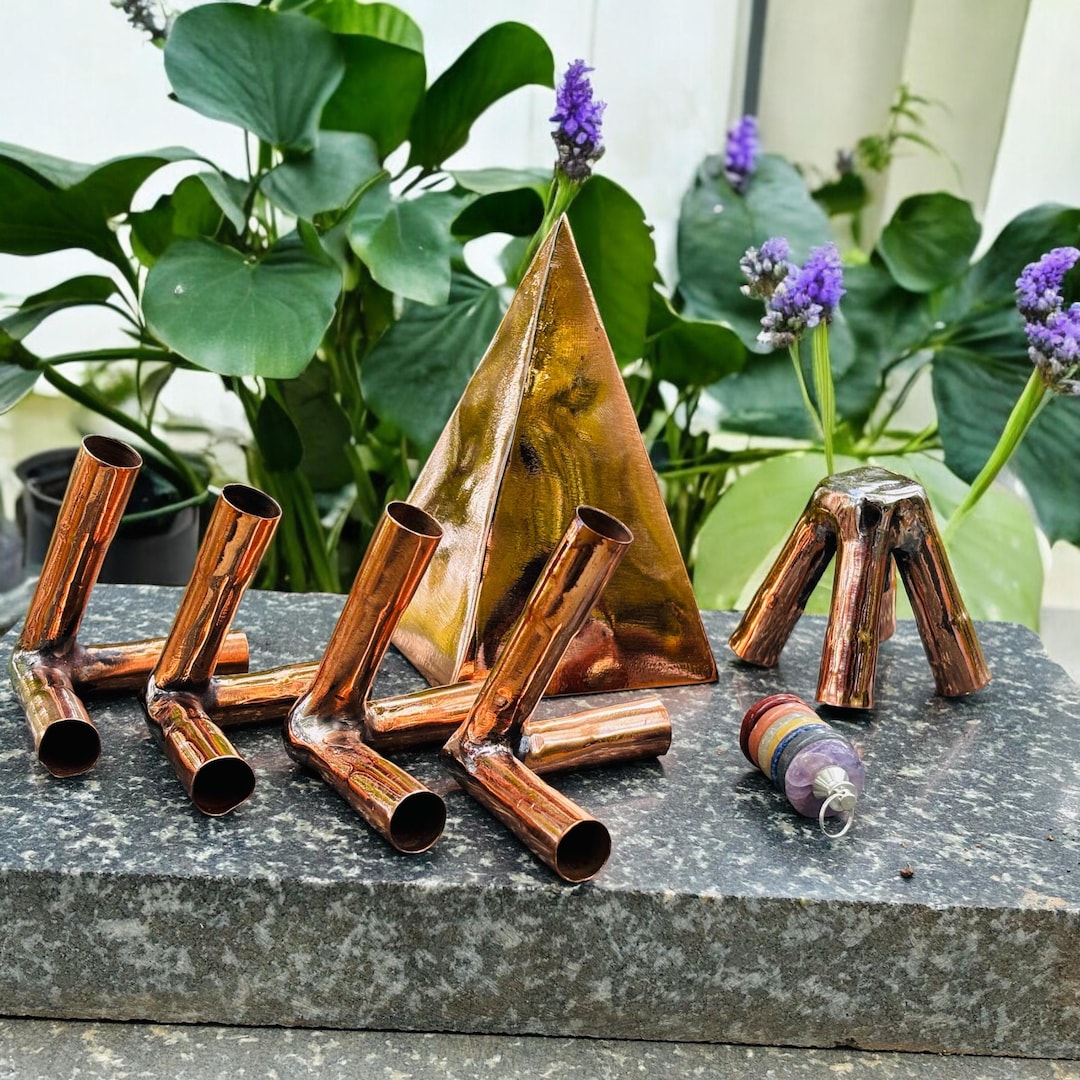 12 MM Copper Meditation Russian Pyramid Kit Without Copper Main Pipes ...