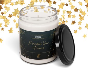Velas de brujas: 9 velas perfumadas con intenciones de brujas para limpieza, rituales, hechizos, liberaciones, manifestaciones, despertar de diosas e invocaciones