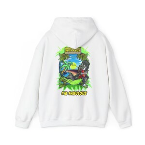 Tropical Hoodie with Beach Vibes, Perfect for Summer, Casual Wear, Gift for Beach Lovers, Vacation Style, Relaxation Apparel