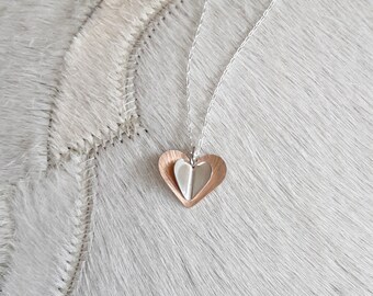 Fluttering Heart Sweetheart Pendant