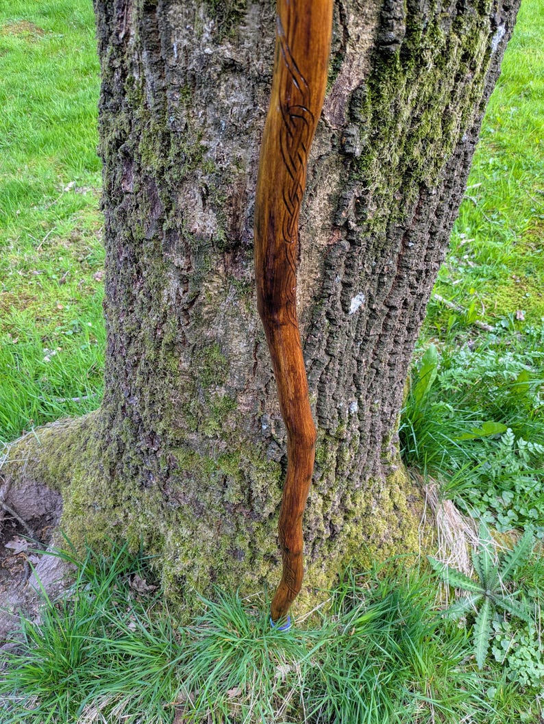 Viking Walking Stick – Aegishjalmur Norse Staff - Etsy UK