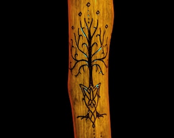 Baton De Marche Bois Bâton De Marche En Bois Fait Main - Style Rustique, Pour Randonnée Ou Décoration (Neuf) Bâtons De Randonnée