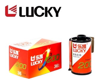 Lucky Film C200 Color Negative Film - 35mm, 36 Exposures