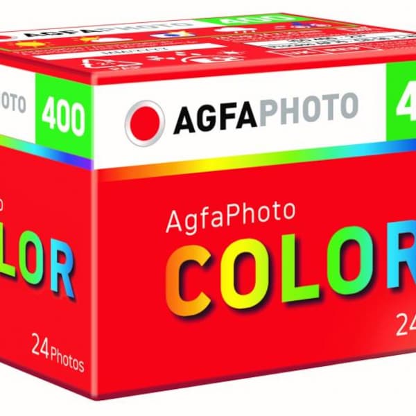 AgfaPhoto Color 400 ISO 35mm Film 24 Exposure
